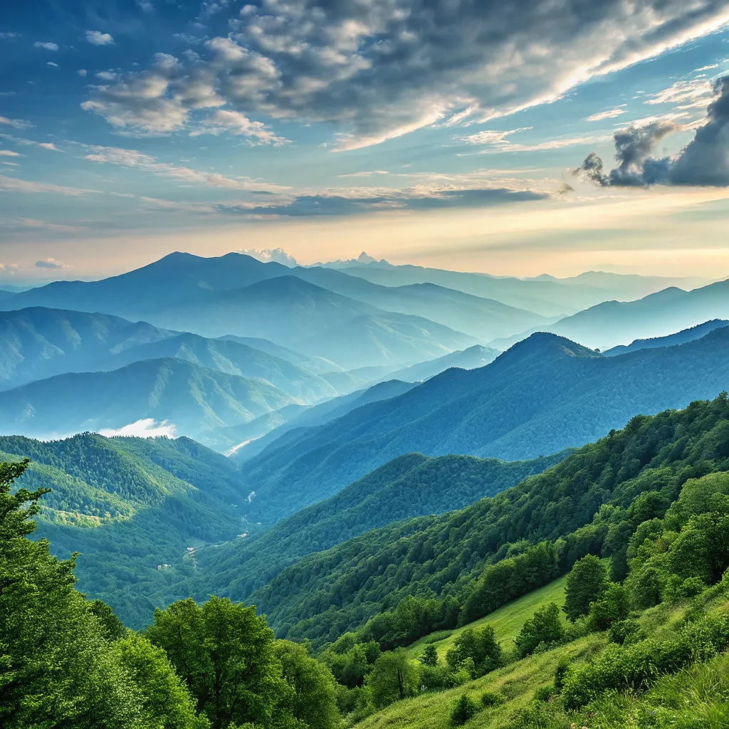 Breathtaking mountain view